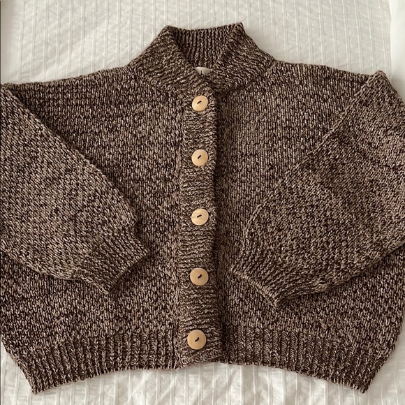 Wol Hide Sweaters - Wol Hide Box Bomber in Smokey Quartz - S/M